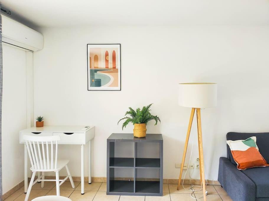 *Le Carpe Diem, Appartement 2 Chambres, Piscine, 2 Parking, Clim* Montpellier Dış mekan fotoğraf
