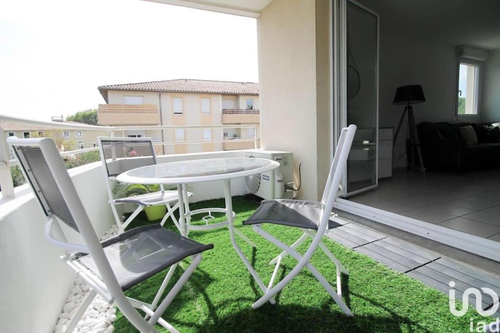 *Le Carpe Diem, Appartement 2 Chambres, Piscine, 2 Parking, Clim* Montpellier Dış mekan fotoğraf
