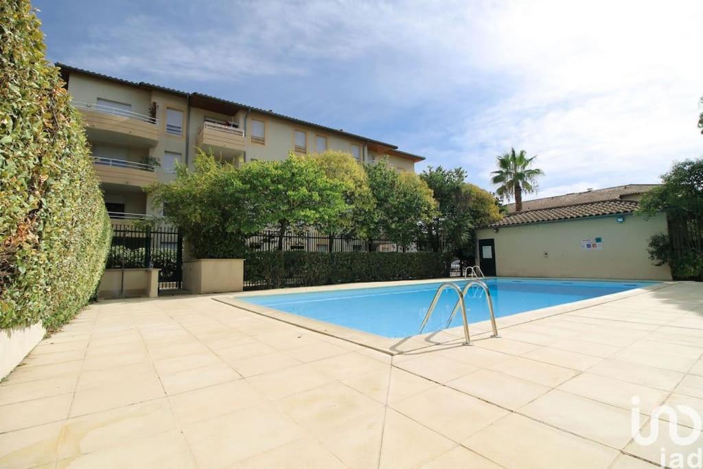 *Le Carpe Diem, Appartement 2 Chambres, Piscine, 2 Parking, Clim* Montpellier Dış mekan fotoğraf