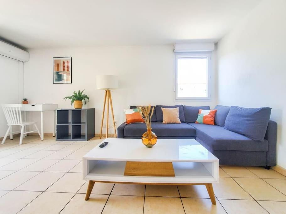 *Le Carpe Diem, Appartement 2 Chambres, Piscine, 2 Parking, Clim* Montpellier Dış mekan fotoğraf